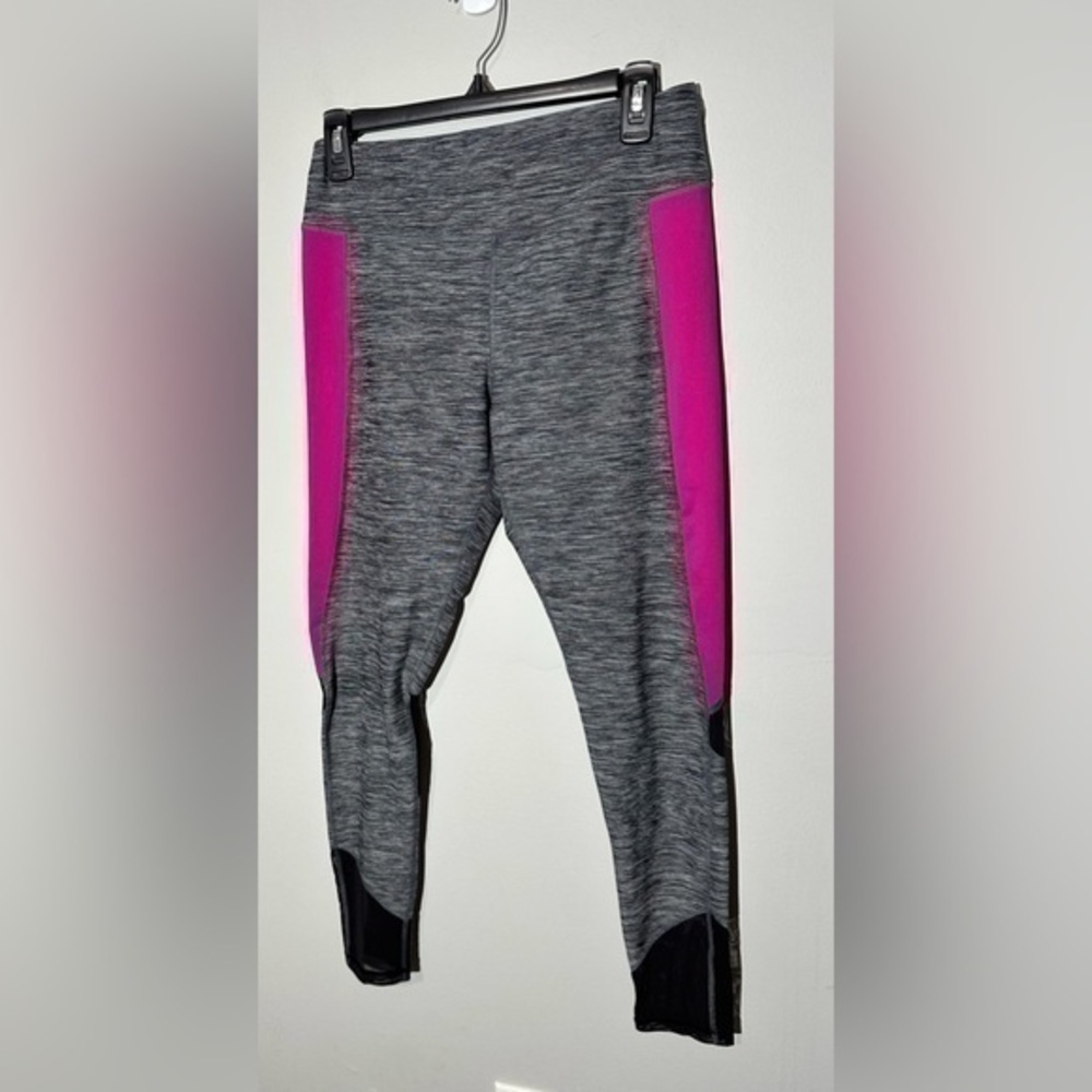 Exp Core Performance Gray and Pink Leggings